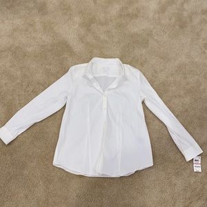Charter Club White Button down blouse